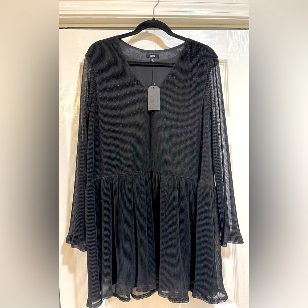 Sparkly Lucca Drop Waist Dress! Brand new and gorgeous!